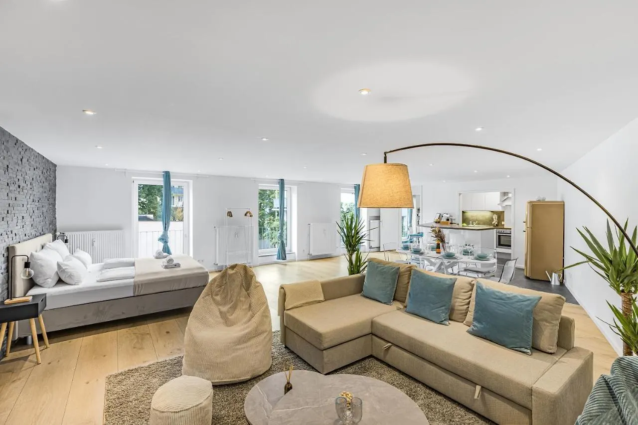 Prime - City Apartment Fuer 6 - Neu & Modern Munich Allemagne